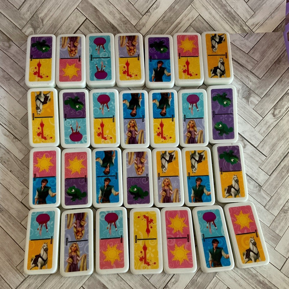 28 DISNEY Tangled DOMINOES matching  game